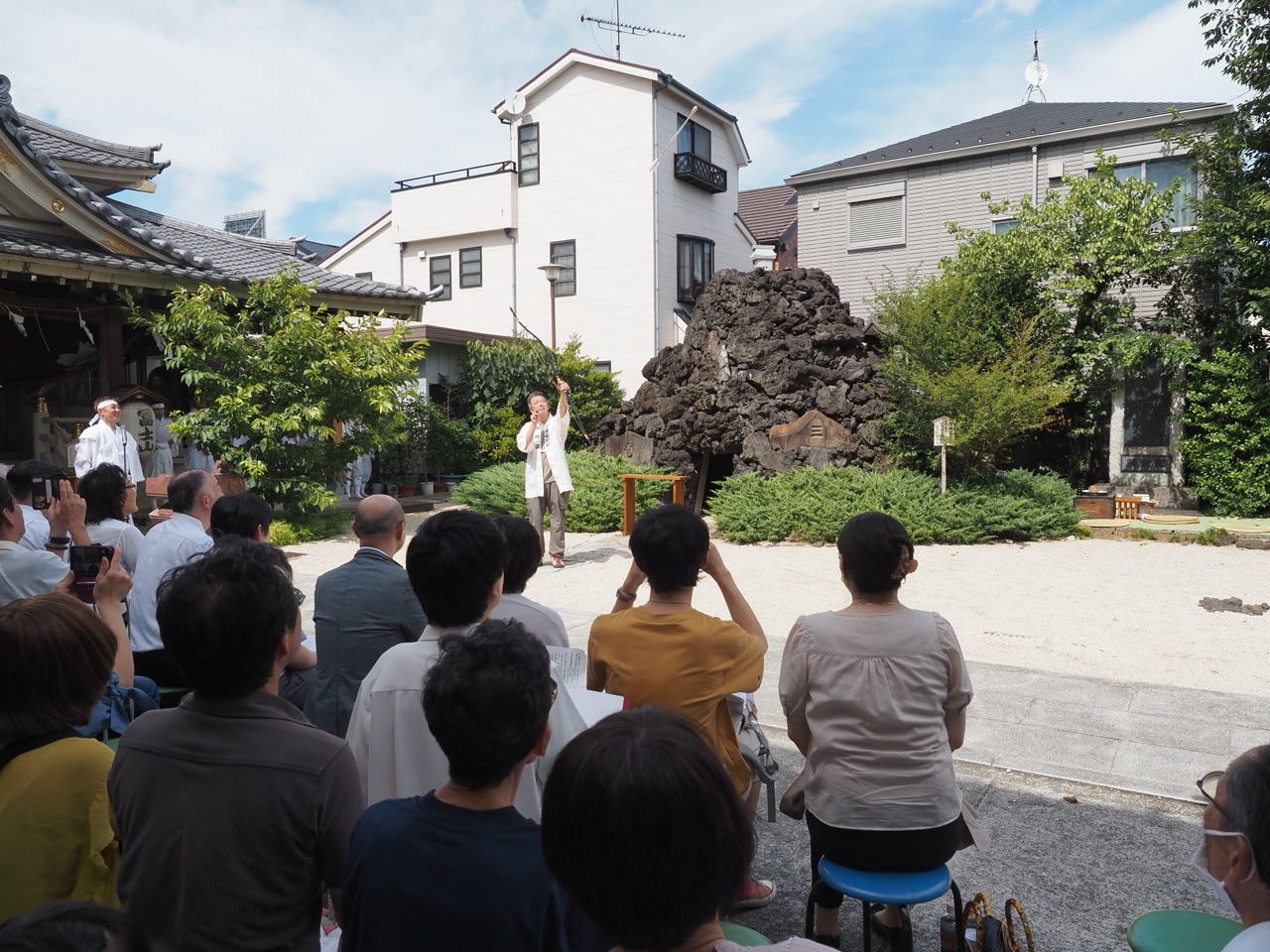 神道扶桑教 富士講祭り