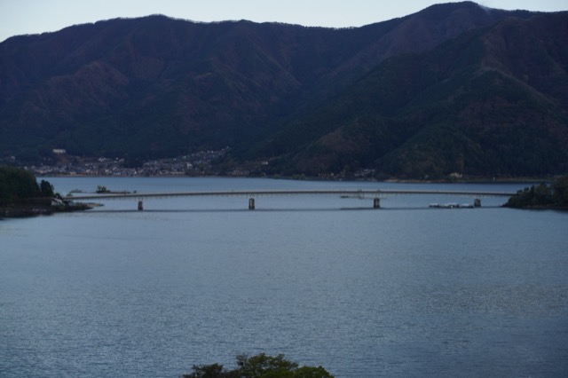 河口湖大橋・河口湖