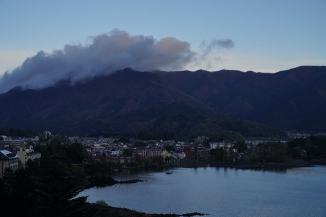 河口湖大橋・河口湖
