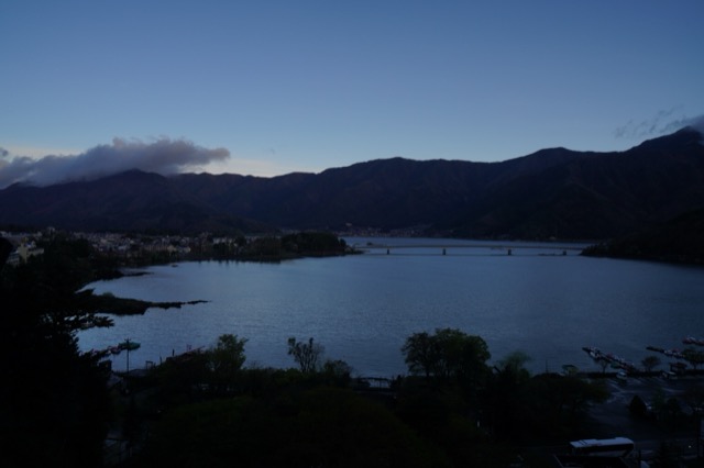 河口湖大橋・河口湖