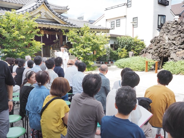 神道扶桑教 富士講祭り