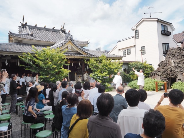 神道扶桑教 富士講祭り