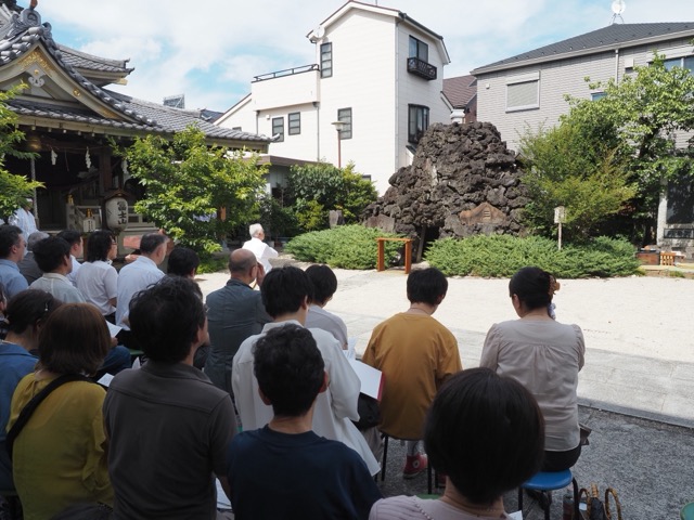神道扶桑教 富士講祭り